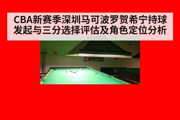 CBA新赛季深圳马可波罗贺希宁持球发起与三分选择评估及角色定位分析